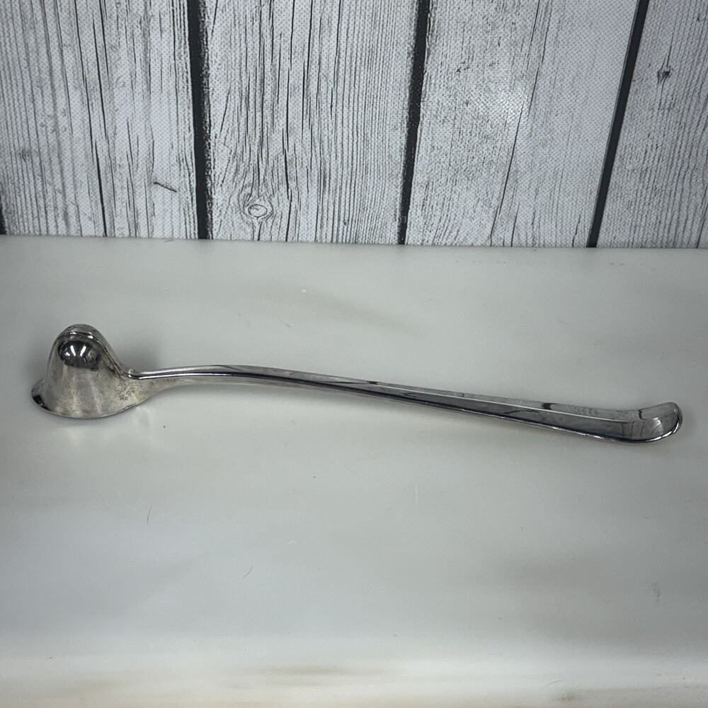 Vintage Candle Snuffer Leonard Silverplate Italy 10 Inch